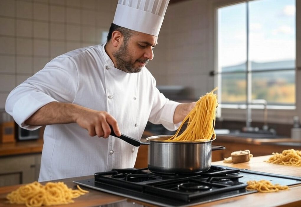 Cocción de la pasta