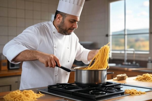 Cocción de la pasta